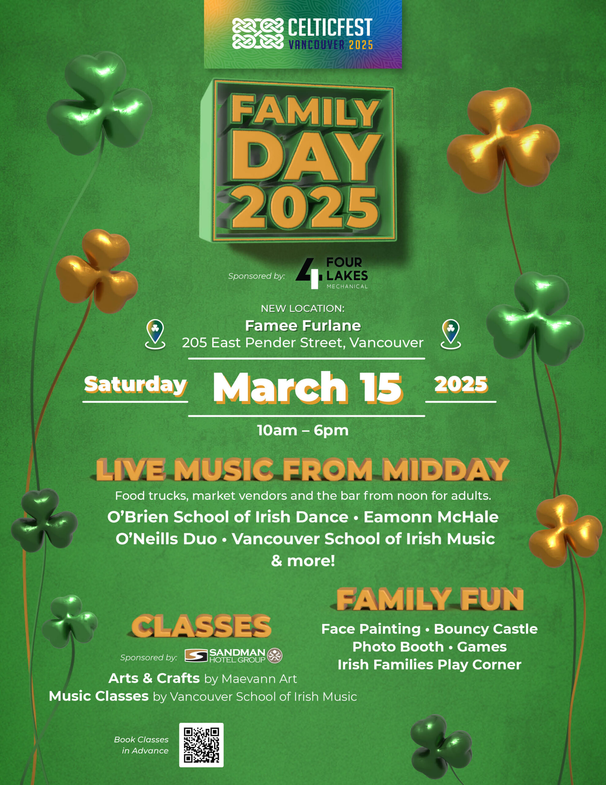 CelticFest Family Day poster